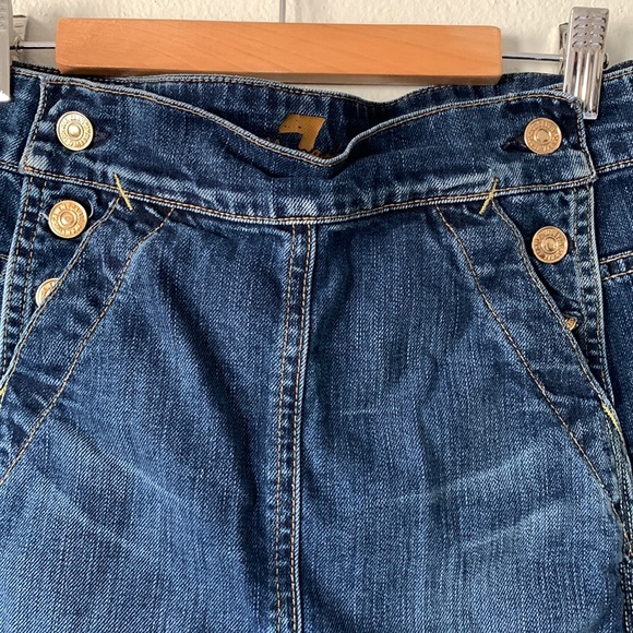 7 for all Mankind Denim Skirt - Picture 2 of 4